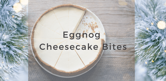 Decadent Cheesecake - Eggnog